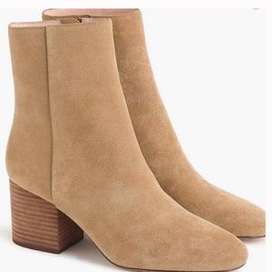 NEW J. Crew Sadie Ankle Boots:Melted Caramel size7
